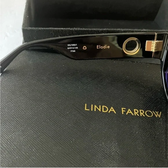 Linda Farrow Elodie oversize-frame sunglasses - Picture 6 of 9